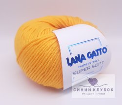 Пряжа Lana Gatto Super Soft 14643 желток