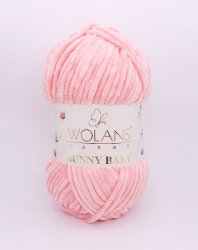Пряжа Wolans Bunny Baby 100-21 персик