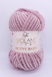 Пряжа Wolans Bunny Baby 100-53 розовое какао