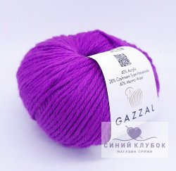 Пряжа Gazzal Baby Wool XL 815 фиолет