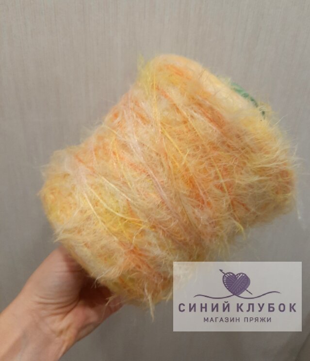 Боб.пряжа Virna желтый микс (985 гр)
