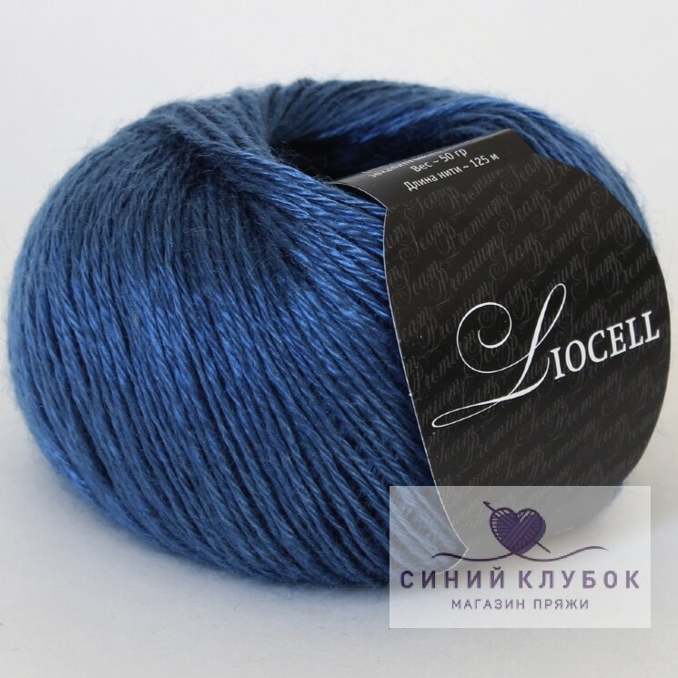Пряжа Seam Liocell 13 индиго