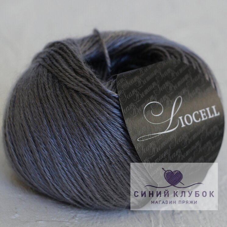 Пряжа Seam Liocell 35 графит