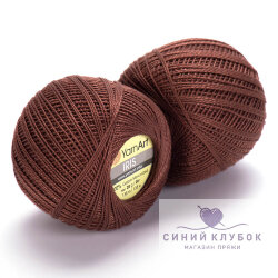 Пряжа YarnArt Iris 932 коричневый