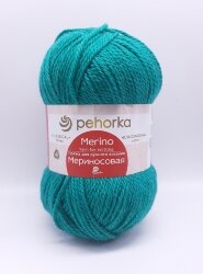 Пряжа Пехорка Мериносовая 335 изумруд