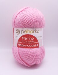Пряжа Пехорка Мериносовая 24 орхидея