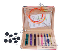 Набор "Deluxe Set" укороченных съемных спиц "Zing", KnitPro, 47409