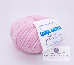 Пряжа Lana Gatto Super Soft 5284 розовый