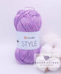 Пряжа YarnArt Style 674 сирень