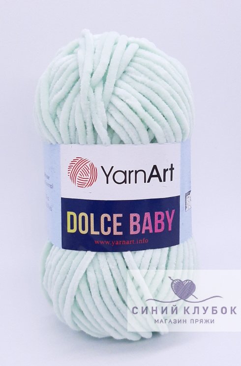 Пряжа YarnArt Dolce Baby 753 св.мята