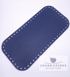 Дно для сумки 15×30 см. Джинс