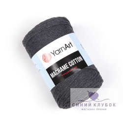 Пряжа YarnArt Macrame Cotton 758 графит