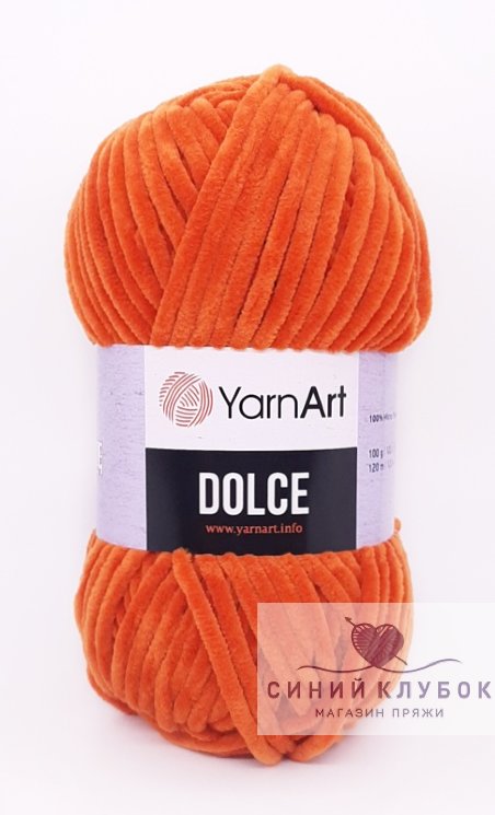 Пряжа YarnArt Dolce 778 рыжий